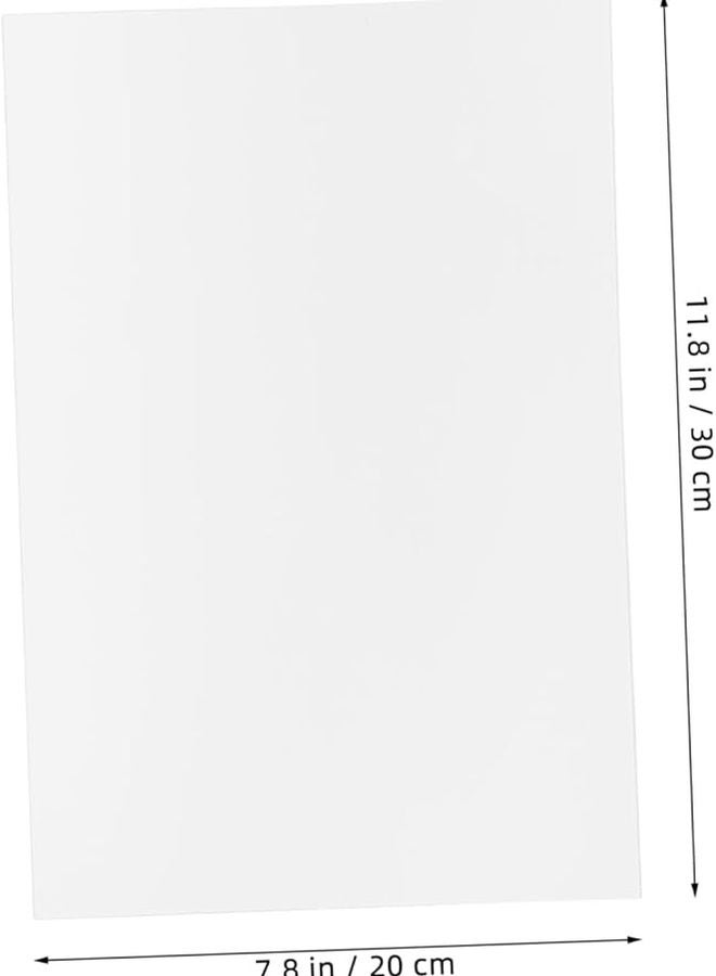 10Pcs Clear Acrylic Sheets 8x10 Inch For DIY Picture Frames Crafting And Display - Image 2